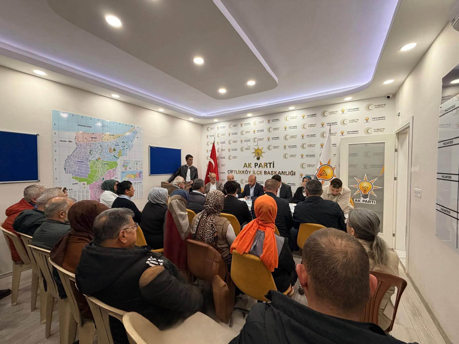 AK Parti Çiftlikköy İlçe Danışma Meclisi Toplantısı